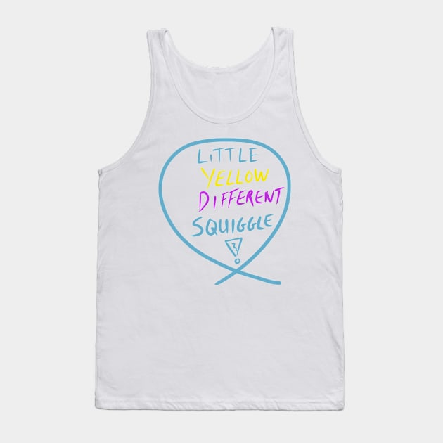 #11 The squiggle collection - It’s squiggle nonsense Tank Top by stephenignacio